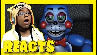 FNAF RAP REMIX By JT Music E Breddy The Bread | Animation Reaction