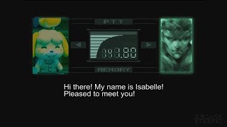 Isabelle meets Solid Snake - Codec Call | Stanpai