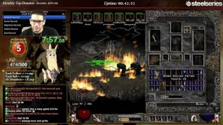 Diablo 2 - 8 Man HC Normal Any% Speedrun (06/26/2016)