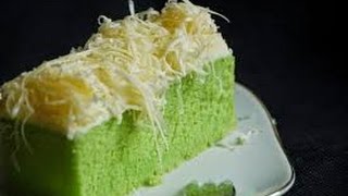 TIPS  KUE BOLU KUKUS PANDAN KEJU  LEMBUT