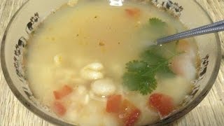 El sabor de Sabi: sopa de habas a mi manera