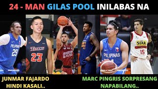 24 - MAN GILAS PILIPINAS POOL PARA SA 2021 FIBA ASIA CUP INIHAYAG NA  I ALAMIN ANG MGA NAKASALI