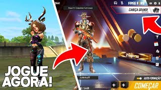 CHEGOU!! NOVO MODO CABEÇA GRANDE NO FREE FIRE!! VEJA COMO JOGAR!