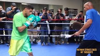 AMIR KHAN LOOKING SLOW IN TRAINING!!! CANELO BY KO??!!!