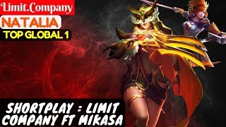 Shortplay : Limit Company Ft Mikasa [Top Global 1 Natalia] | Limit.Company Natalia Gameplay #2