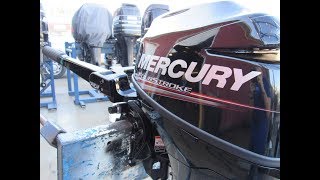 Used 2015 Mercury 8HP Outboard 15" Shaft 4 Stroke