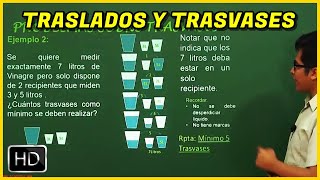 TRASLADOS Y TRASVASES - Razonamiento Matematico