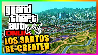 Incredible GTA 5 Los Santos Map Remake! - Los Santos Recreated Map Mod In City Skylines! (GTA V)