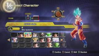 Xenoverse 2: Break the limit!  125 Basic attack comparison!  (Keron)