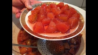 ?Heyva mürəbbəsi. ?Варенье  из айвы