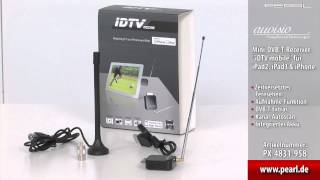 auvisio Mini-DVB-T-Receiver "iDTV mobile" für iPad 2, 3 & iPhone 4s