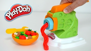 Massinha de Modelar Play-doh Maquina de fazer Macarrao e Carne Moida Para Familia Peppa Pig!!!