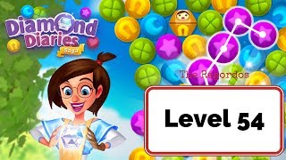 Diamond Diaries Saga Level 54 - No Boosters