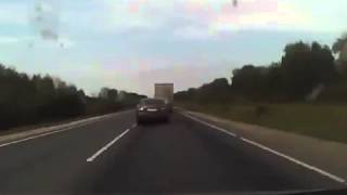 Лобовое столкновение на трассе М5 ДТП! Авария! Видеорегистратор