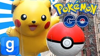 Playing POKEMON GO in Gmod?! (Garry's Mod)