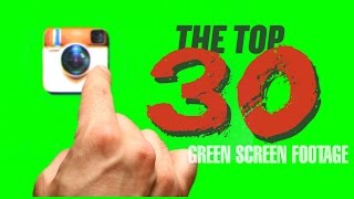 Top 30 Green Screen Footage Free Download V.1
