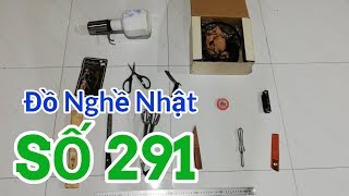 Đồ Nghề Nhật số 291 - Bếp cồn, dao Đức, bình bơm, đánh trứng USA, dao ghép, lục giác, cọ thư pháp.