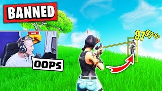 6 Streamers Who Got *BANNED* Live From Fortnite!
