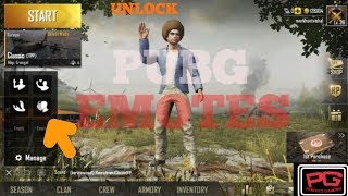 How to Unlock New Emotes | Pubg Mobile | Hindi | PERFECT GAMING