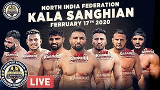 LIVE - Kala Sanghian (Kapurthala) Kabaddi Cup 2020 - North India Federation