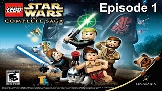 Lego Star Wars The Complete Saga Walkthrough - Episode 1 The Phantom Menace