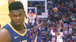 Zion Williamson UNREAL Savage Block & Amazing Highlights! Pelicans vs Nuggets 2020 NBA Season