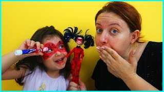 Mucize Uğur Böceği Ladybug Yüz Boyama Yaptık | Çocuk Video