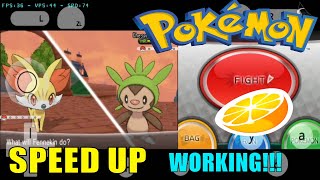 POKEMON X SPEED UP CHEAT CITRA MMJ EMULATOR WORKING 100%