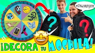 ¡RULETA Decora tu MOCHILA! VUELTA al COLE con NIKE #ShowYourGame