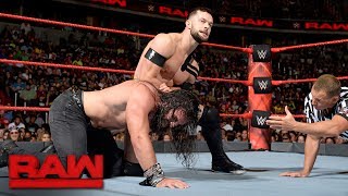Finn Bálor vs. Elias Samson - No Disqualification Match: Raw, July 24, 2017