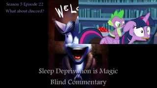Blind Commentary: Season 5 MLP FIM E22 What about discord?