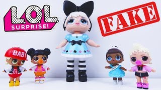 NOVA BONECA LOL SURPRESA GIGANTE - FALSA OU VERDADEIRA?