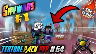Skywars en ArkFlame / Review de Texture Pack PvP 1.8 Blue edition