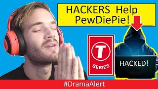 PewDiePie gets Help from HACKERS to beat T-Series! #DramaAlert Ninja vs Tfue!