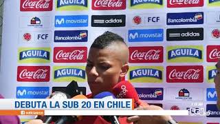 Colombia debuta en el Sudamericano Sub 20 ante Venezuela