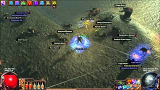 Path of Exile 0.9.13 Elemental Hit Ranger - Reef Map