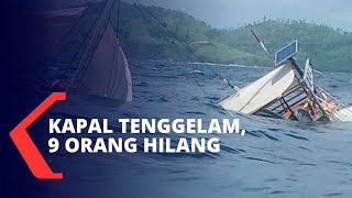 Kapal Tenggelam di Riau, 9 Orang Hilang