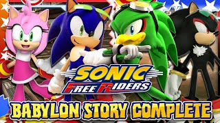 Sonic Free Riders - Babylon Story COMPLETE w/Bodycam