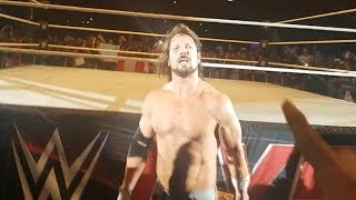 Aj Styles Me da la Mano en WWe Live Lima 2017