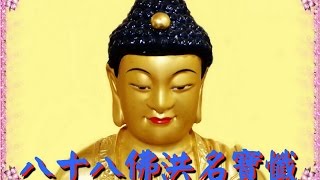 《八十八佛洪名寶懺》2006年大明講堂共修片段.維那.湛妙法師.鐘鼓兼唱誦西班魏明戒。製作成mp4檔可在家自修拜誦。拜八十八佛懺悔夙世罪業，消除業障，現場錄音拜誦速度適宜。 佛弟子魏明戒恭製