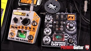 NAMM '19 - Rainger FX Drone Rainger & Dr. Freakenstein Chop Fuzz Demos