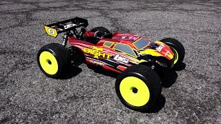 LOSI 1/8 8IGHT-T 4WD Gas Truggy RTR with AVC™ Technology - Engine Breakin