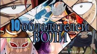 Ван Пис Топ | 10 Сильнейших обладателей воли!