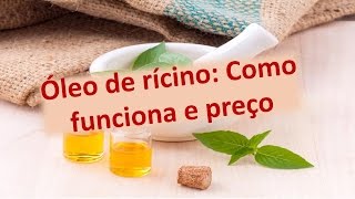 Óleo de rícino