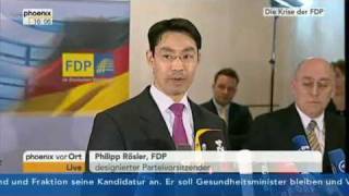 Philipp Rösler - designierter FDP-Chef & Vizekanzler