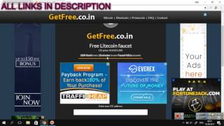 Earn free litecoin  without any investment(4 sites)(faucethub.io) (2017)