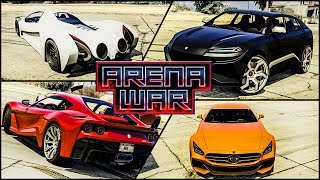 10 СЕКРЕТНЫХ МАШИН ОБНОВЛЕНИЯ ARENA WAR GTA 5 ONLINE!