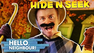 HELLO NEIGHBOR REAL LIFE HIDE AND SEEK CHALLENGE!