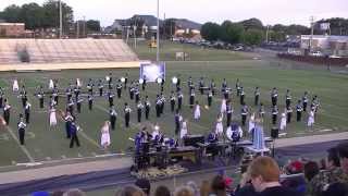 Saltillo H.S. Tiger Marching Band at the NEMCC Dixie Marching Band Championship