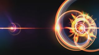 4K Colorful Ornaments Magic Rings 2160p Motion Background Animation Effect